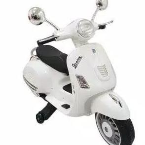 Mainan Motor Aki Anak Vespa Pmb M288 Sepeda Motor Aki Anak