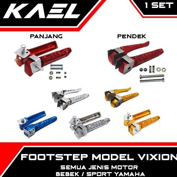 Footstep Belakang Variasi Yamaha Vixion/Jupiter-Mx-Z/Vega/Rx King Step Terbaik