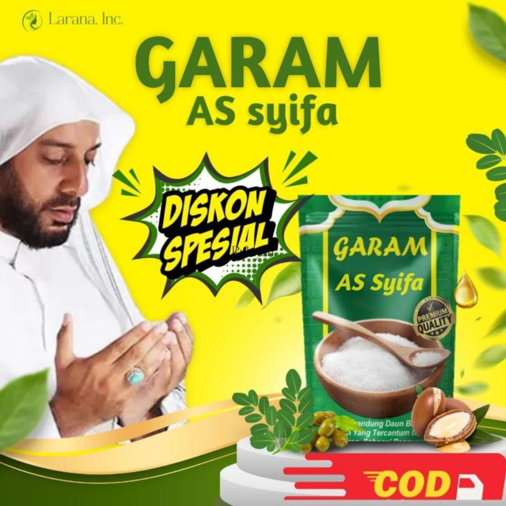 

(Terbaru) GARAM AS SYIFA 500gr TERAPY KESEHATAN ORIGINAL (Terlaris)