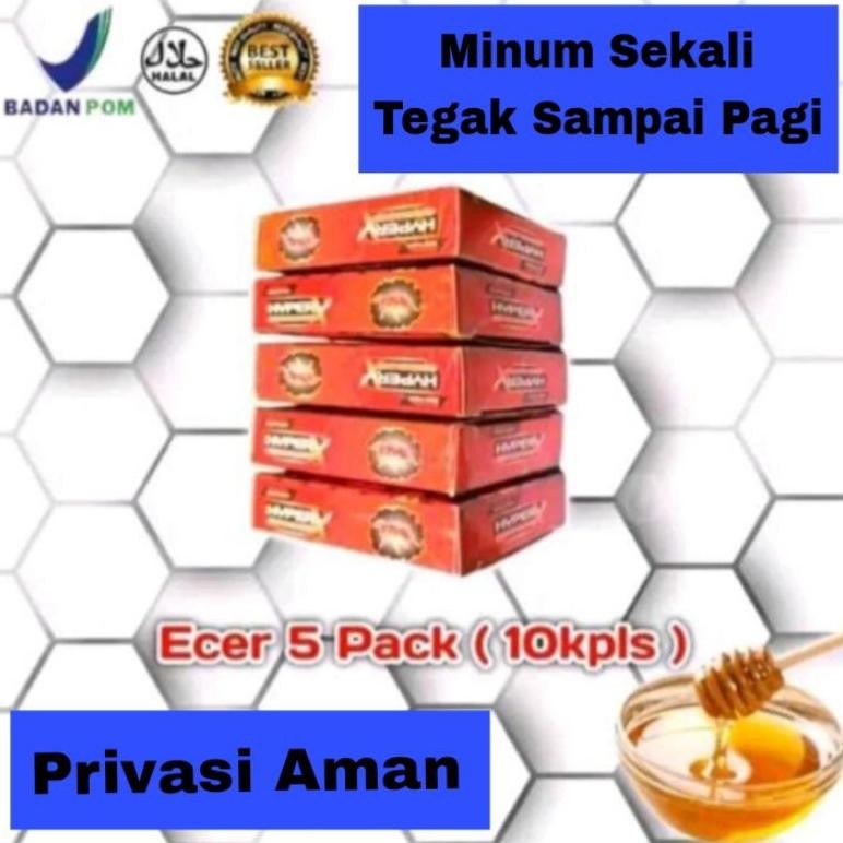 

(Terbaru) Madu Bubuk Herb HP HIP3R Ecer 5 Pack 10 btr - ECER - Syrup, Honey (Terlaris)