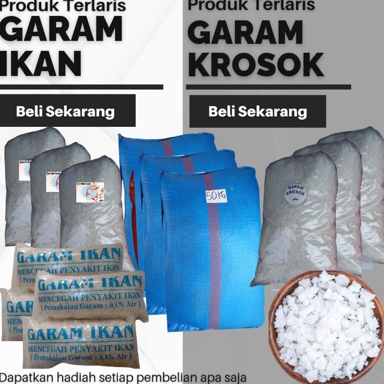 

(Terbaru) GARAM KROSOK 1KG - GARAM KASAR - GARAM IKAN - GARAM IKAN SABLON - GARAM - SEA SALT - GARAM - GARAM IKAN - GAREM -GARAM IKAN - GARAM KASAR - GARAM KROSOK - GARAM MADURA - GARAM MURAH - GARAM PROMO - GARAM BOILER - GARAM PENJERNIH AIR - GARAM