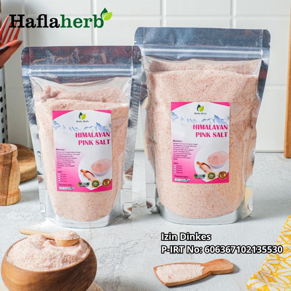 

(Terbaru) Garam Himalaya Original 500 gram Asli Organik Garem Himalayan Salt Himsalt Organic MPASI (Terlaris)