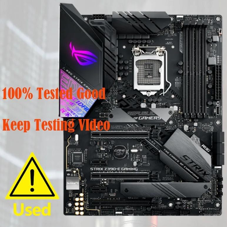 Asus Rog Strix Z390-E Gaming Lga 1151 (300 Series) Intel Z390 Sata 6Gb/S Atx Intel Motherboard