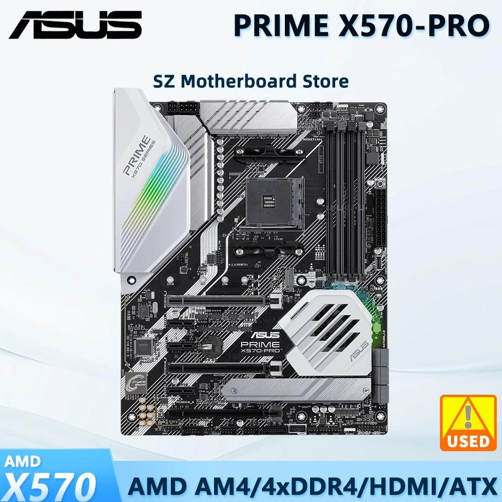 X570 Motherboard Am4 Prime X570-Pro Supports Ryzen 5 5600G 5600/Ryzen 7 5700X3D 5800X3D 5700X/Ryzen 