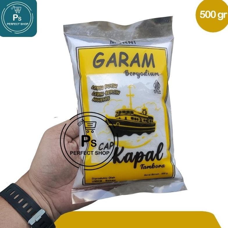 

(Terbaru) Garam Halus Dapur Beryodium 500gr (Terlaris)