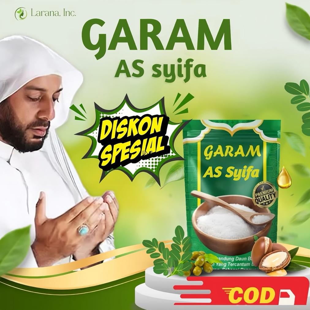 

(Terbaru) Garam AS SYIFA 200gr Terapi Mandi Herbal Manfaat Kesehatan (Terlaris)