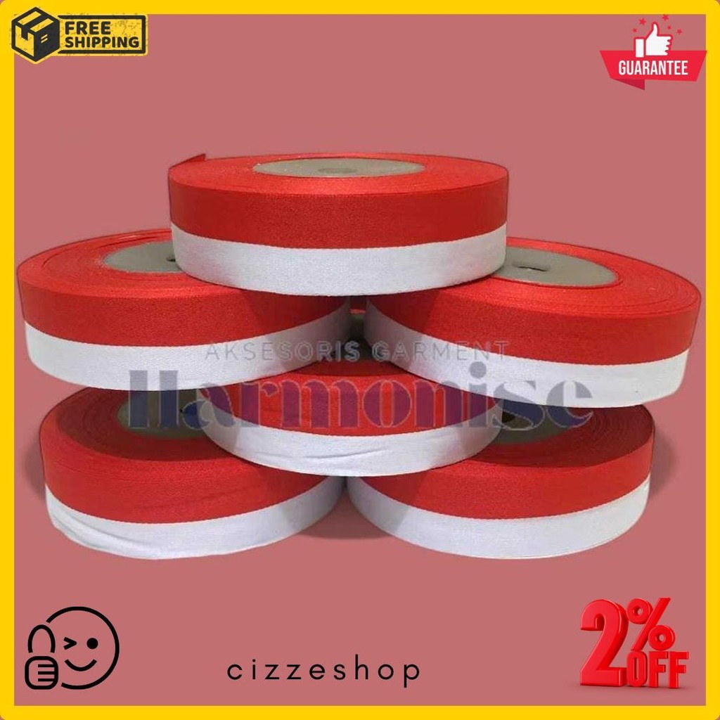 

Pita Merah Putih Eagle Brand Pita Kemerdekaan Pita Serba Serbi 17 Agustus Pita Bendera Merah Putih