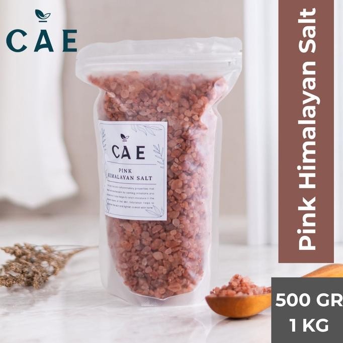 

(Terbaru) Himalayan Pink Salt Coarse Garam Himalaya Kasar Murni 500gr FoodGrade (Terlaris)