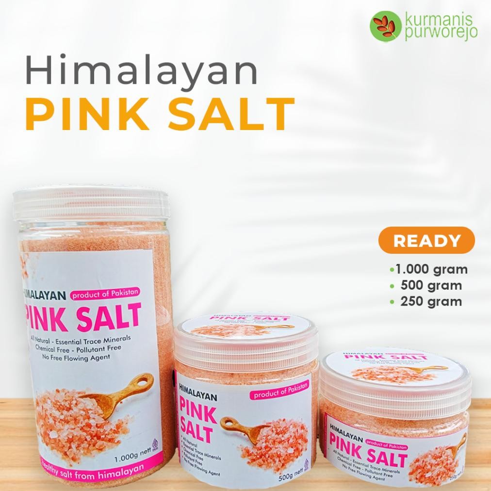 

(Terbaru) Garam Himalaya Himsalt Pink Original Premium Organik Natural (Terlaris)
