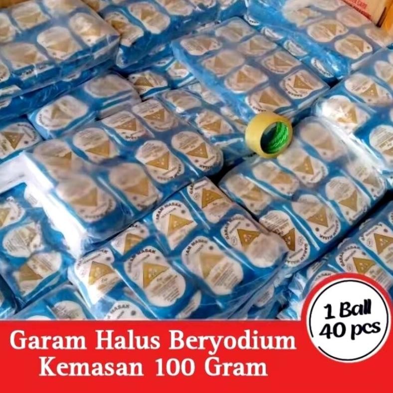 

(Terbaru) Garam Masak Beryodium Segi Tiga Mas 1 Bal 40 Pcs (Terlaris)
