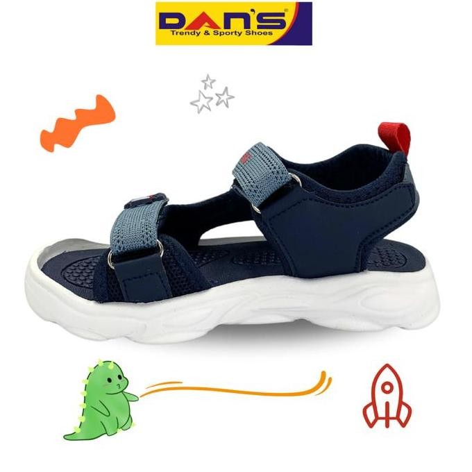 Sepatu Dans Jetson Sepatu Sandal Anak Laki-Laki - Navy