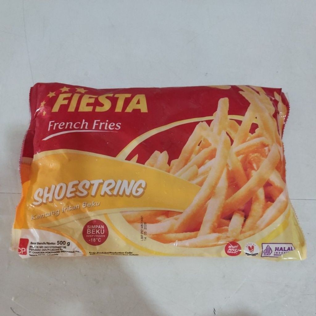 

Fiesta French fries Shoestring 500gr