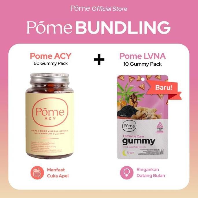 

POME BUNDLING (Pome OPTIMUN 1 Botol & Pome LVNA 1 Sachet)