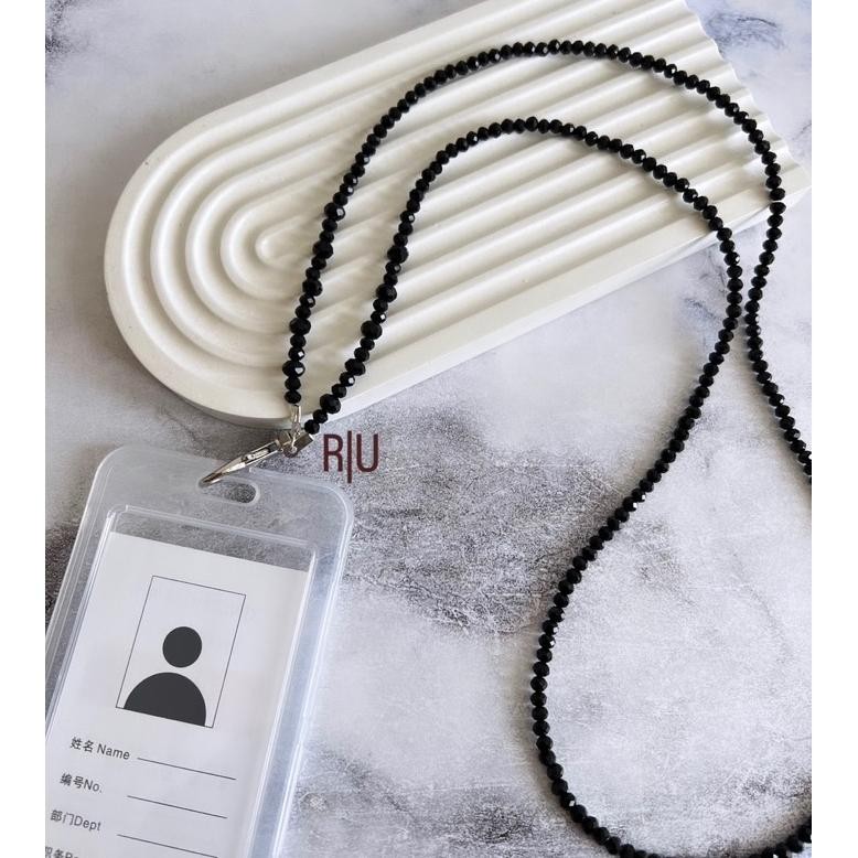 

Dwl-49 Lanyard Crystal |Gantungan| Id Card | Name Tag Dwl-49