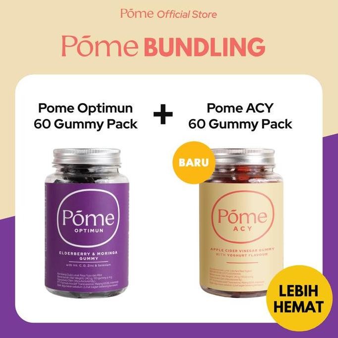 

Pome Bundling (Pome Optimun 1 Botol + Pome ACY (Yoghurt Flavor) 1 Botol)