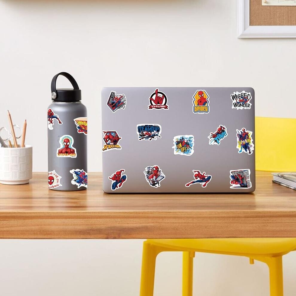 

COD [50PCS]Stiker Disney Marvel The Avengers Stiker Keren Manusia laba-laba Stiker Spider-Man Stiker Pack Decal Vinyl Stiker Anti Air- Sticker Aesthetic Buku Journal Koper Stiker Casing HP Stiker Laptop Helm Motor Stiker Botol QPL-28