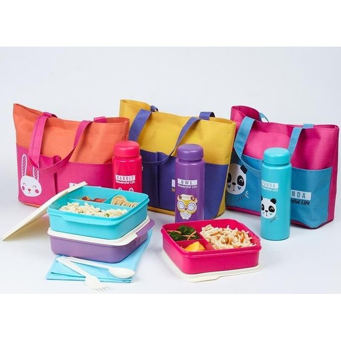 LunchBox Set / Tas Bekal Makan / Kotak Bekal Makan