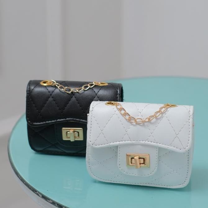 Deltamode - Monnie Bag - Tas Mini Wanita - Tas Selempang Lucu Dan Imut Kulit