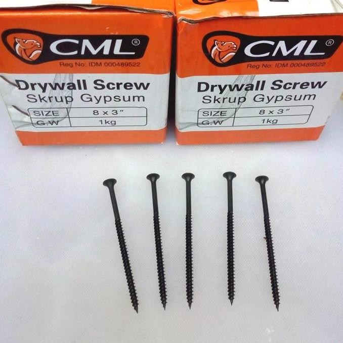 Sekrup Gypsum 8X3 Camel/Sekrup Gypsum 8X3/Sekrup Gypsum 7,5Cm