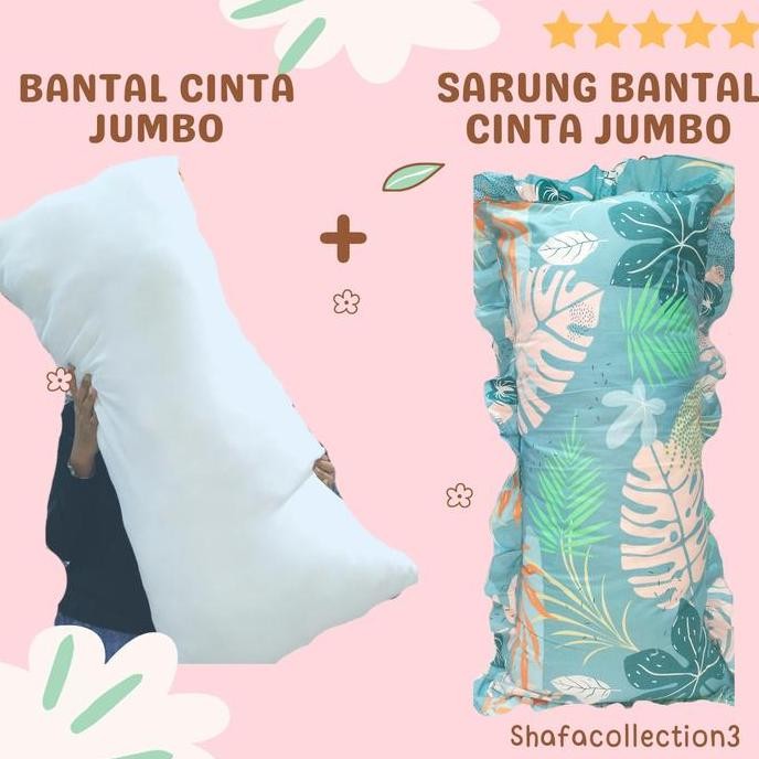 Bantal Cinta dan Sarung Jumbo
