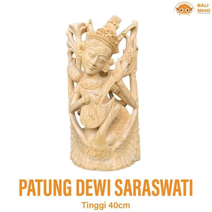 monggo] Patung Dewi Saraswati - Patung Dewi Sarasvati - Patung Dewi Saraswati