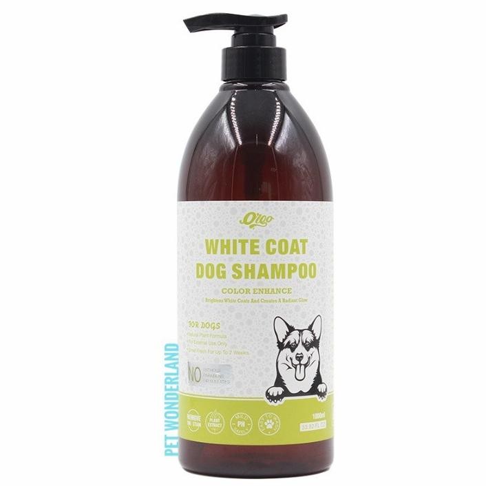 COD Orgo White Coat Dog Shampoo 1000 ML - Shampoo Anjing Bulu Putih - Whitening Dogs Shampoo CNC-00