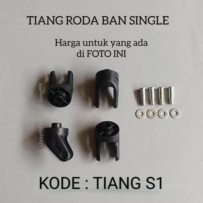 +++++] rumah roda koper tiang roda koper pasak roda TIANG RODA BAN SINGLE