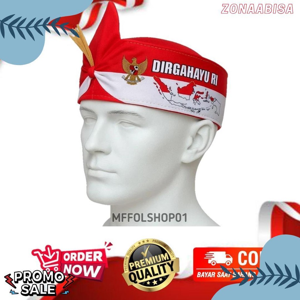 Ikat Kepala/Bando Merah Putih 17 Agustus