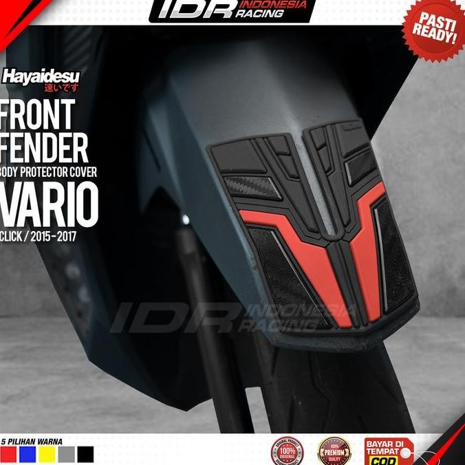 DB40>> VARIO FI 2015 2017 125 150 Spakbor Depan Body Protector Hayaidesu