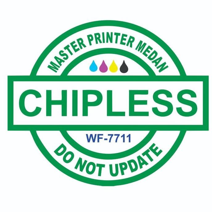 Ready stock] PAKET PROGRAM CHIPLESS EPSON WF-7711 WF7711 - TANPA CHIP