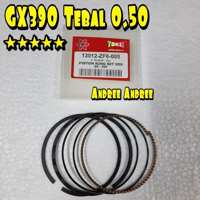 Ring Piston GX-390 size 0.50 Tokei