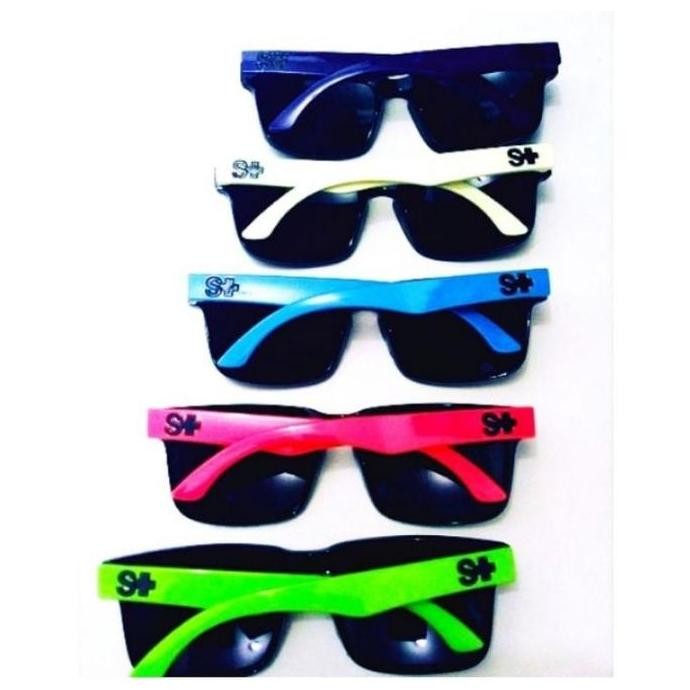 DV123 - [ BAYAR DITEMPAT ]Kacamata Hitam Fashion Gaya Pria Wanita Tangkai Gagang Kaki Warna Biru Put