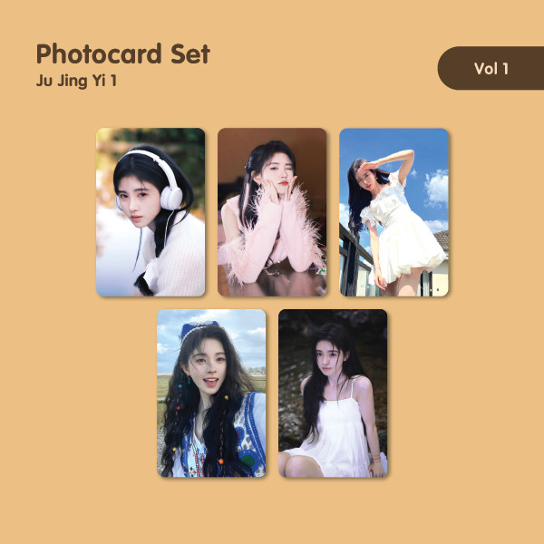 Ju Jing Yi 1 Fanmade Photocard SET