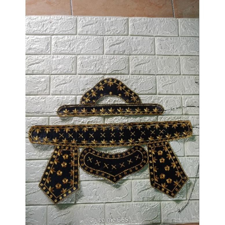 Terbaru - Bordir kostum tari rampek/ Bordir rampek tari satu set atas bawah ..