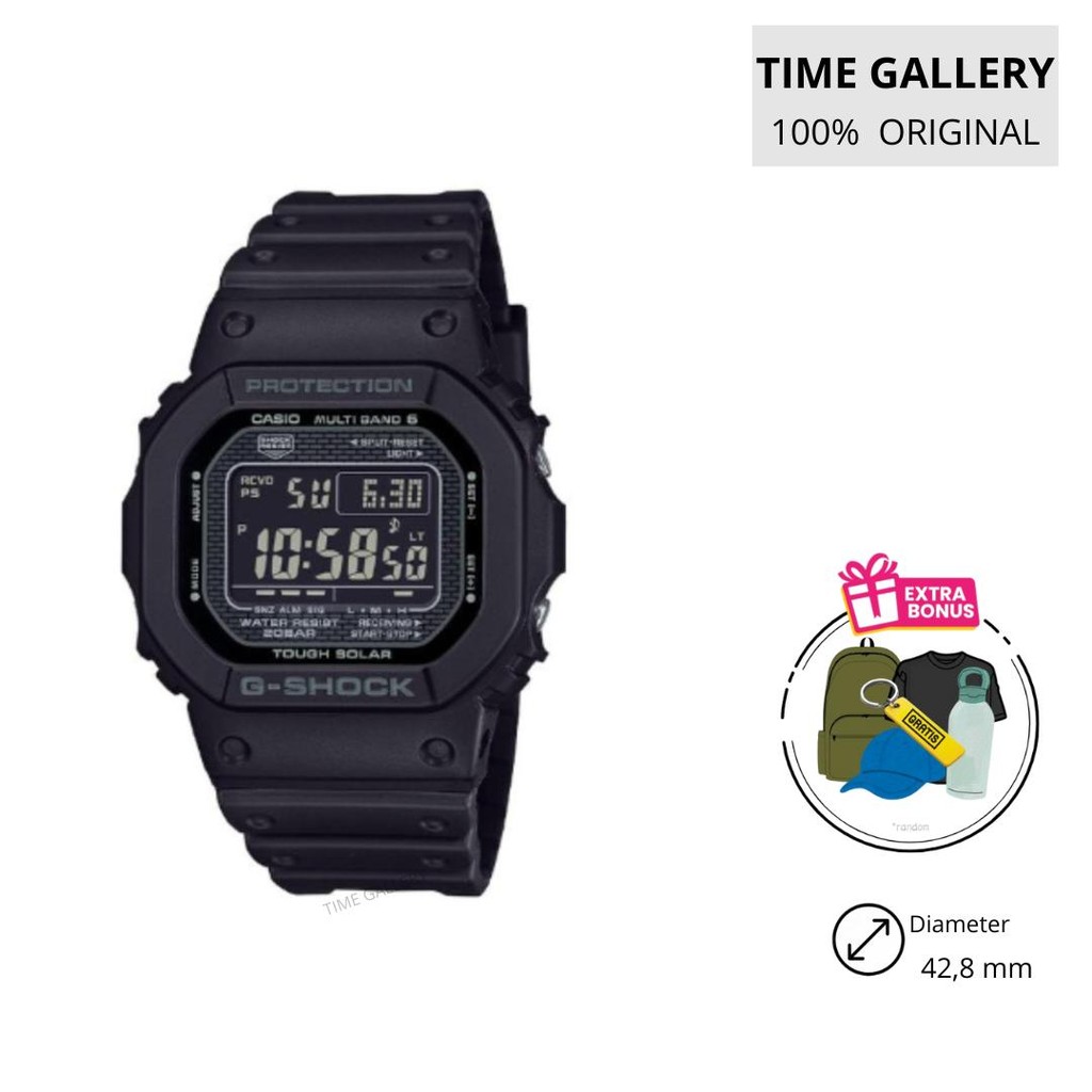 Jam tangan casio original g-shock ori gshock gw-5000hs-1dr gw5000hs1dr gw5000hs 1dr 1d 1 gw5000 5000
