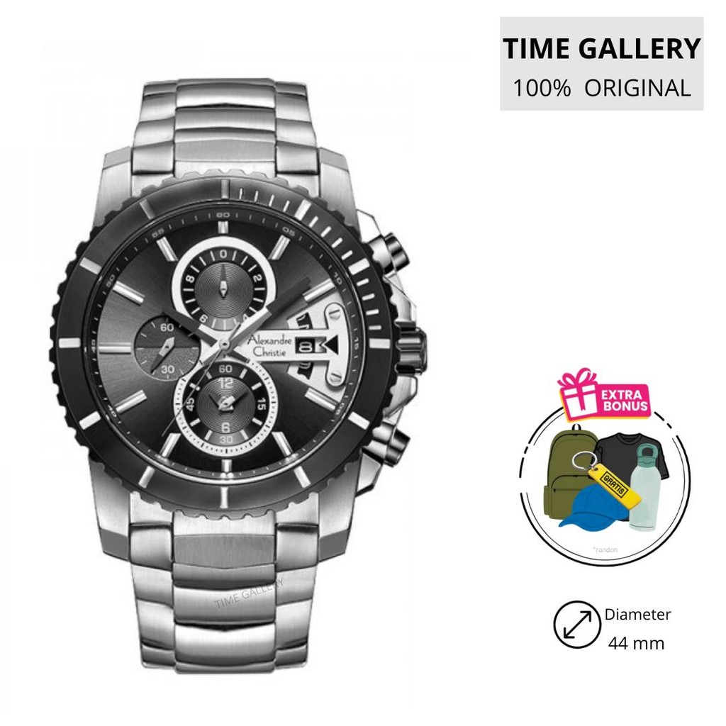 Jam Tangan Pria Alexandre Christie 6455 mcbtbba 6455mc ac6455 mc btbba 6455mcbtbba original alexande