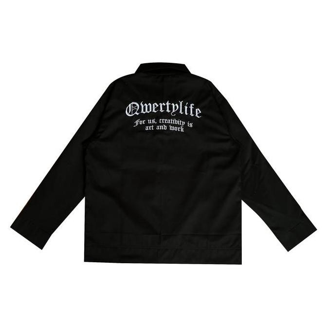 Qwertylife Work Jacket Jems Black HE