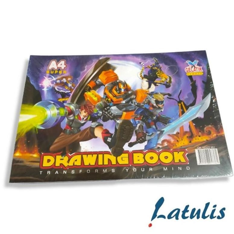 

Termurah Promo Buku Gambar 20X30 Gelatik A4 (10Buku) Termurah