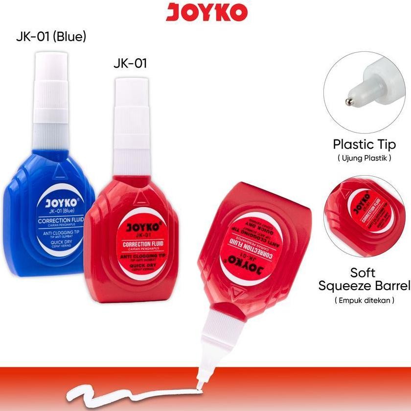 

Grosir Peak 12Pc Correction Fluid Cairan Kosi Penghapus Cair Joyko Jk01 Tipe X