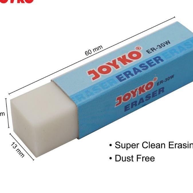 

Penghapus Joyko Tanggung Putih Er30 W 1Pak30Pcs