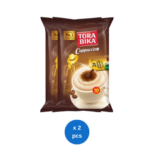 

Torabika Cappuccino 10s @ 25gr x 2 pcs