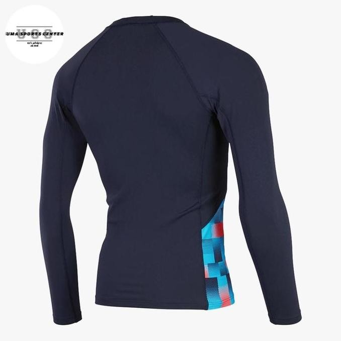 Original Baju Renang Pria Speedo Men End+ Splice Rash Top