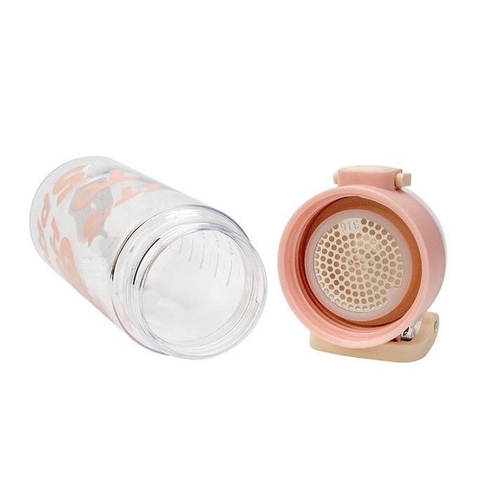 OHSOME Yachun Fashion Water Bottle Botol Minum Plastik Aneka Warna 620ml Hijau Stainless Steel