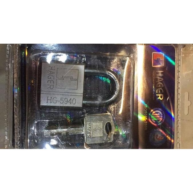 GEMBOK 40MM HAGER ORIGINAL DAN TERPERCAYA