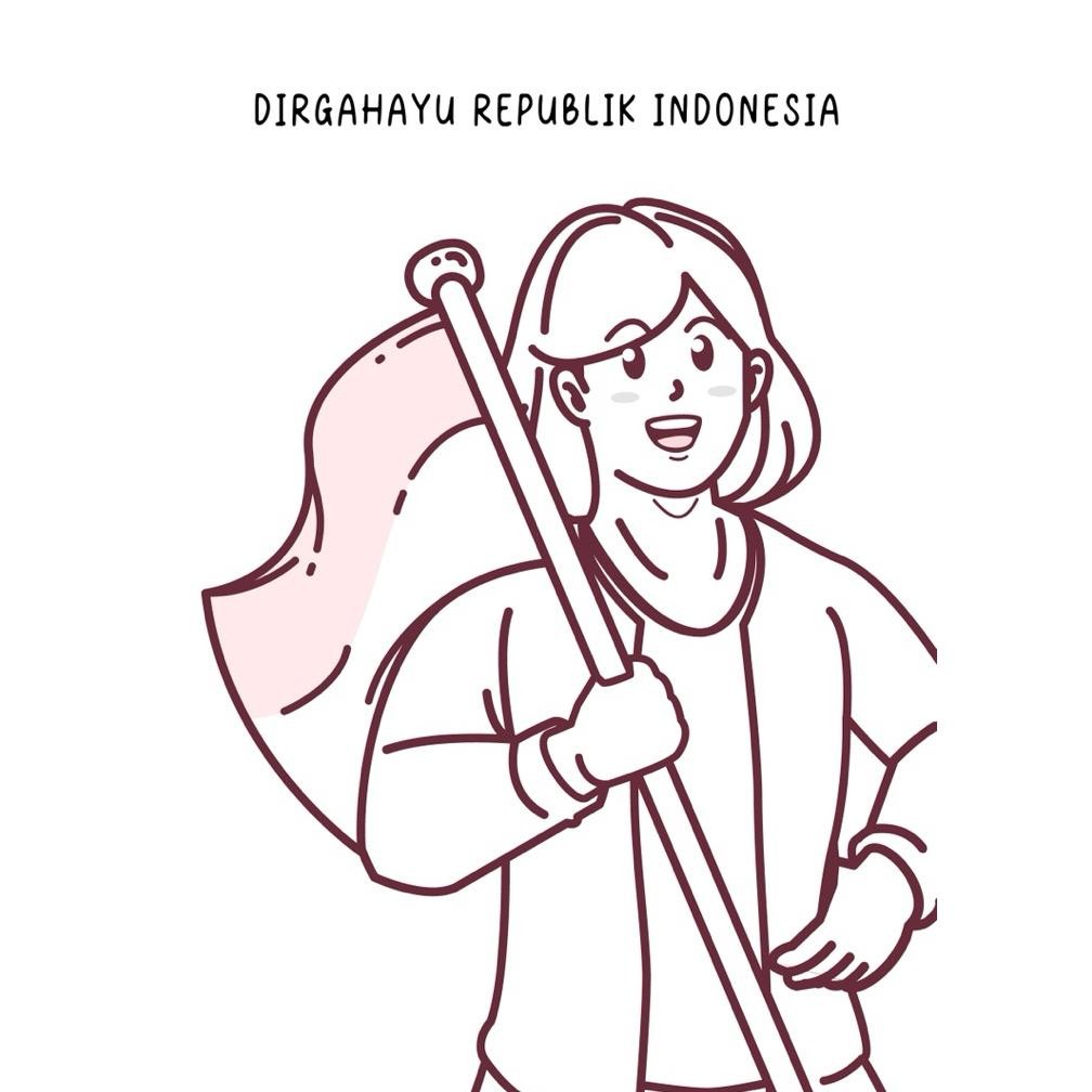 

Wwr-76 15 Lembar A5 | Kertas Mewarnai Tema 17 Agustus, Hari Kemerdekaan | 15 Kertas Gambar Berbeda