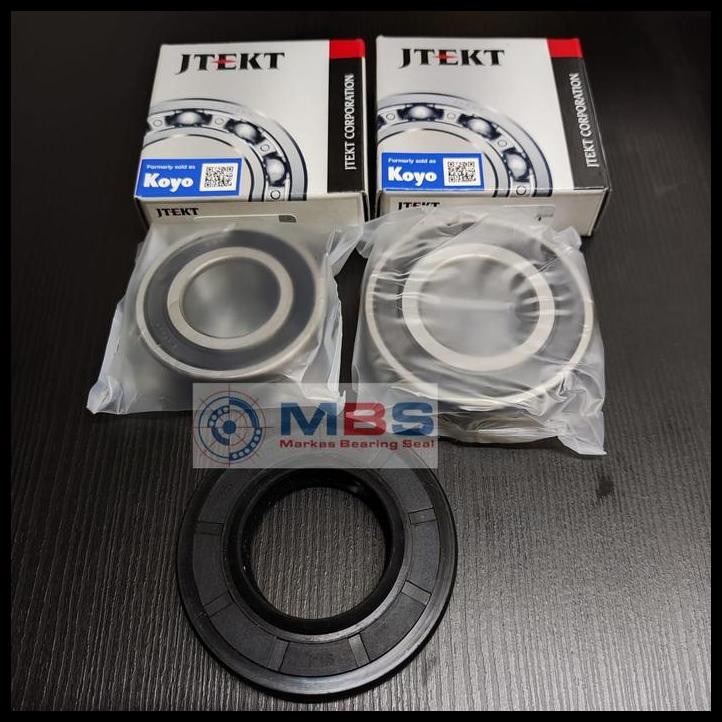 TERMURAH BEARING KIT MESIN CUCI SAMSUNG WW85H5290EW KOYO ASLI WW 85H5290 EW 