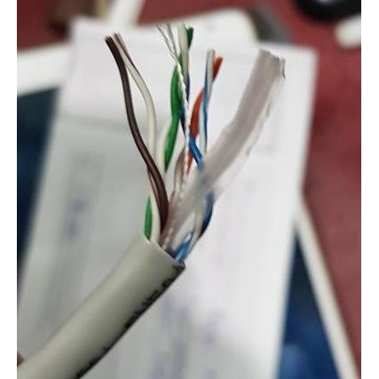 Kabel Lan Vascolink Cat 6 Indoor Original / Asli 1 Box (Dus)