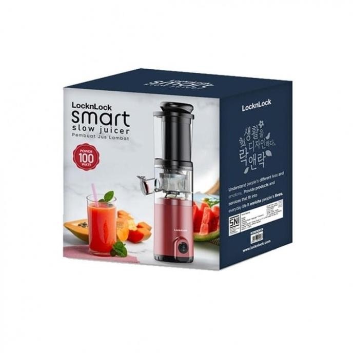 Lock N Lock Slow Juicer Smart Locknlock Smart Slow Juicer Pemisah Jus Ejj143Red  Ejj 143 Ejj-143 Co