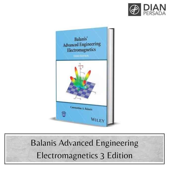 Buku Balanis Advanced Engineering Electromagnetics 3 Edition 9781394180011