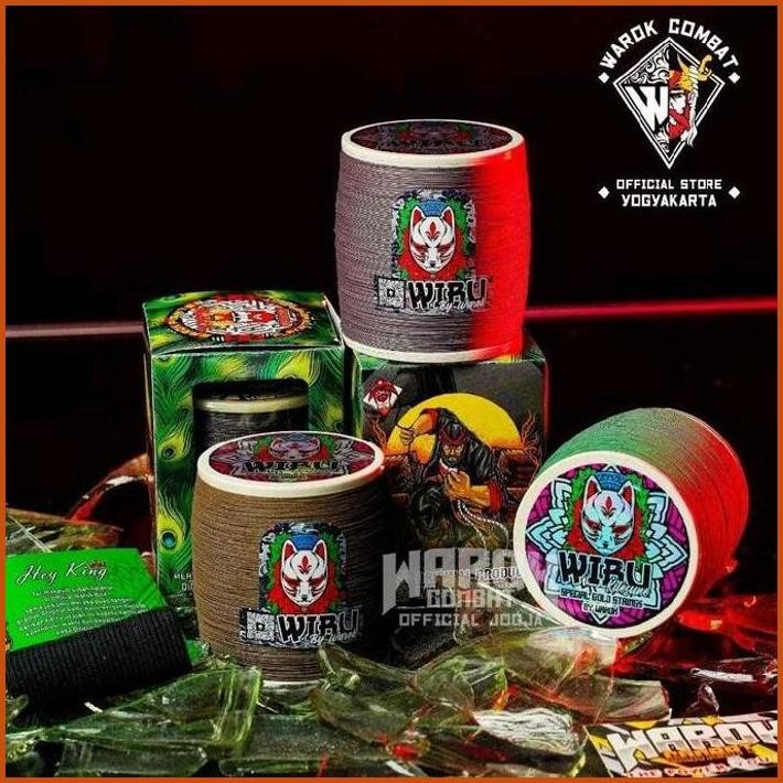 gelasan warok WIBU spesial tournament bahan gold 0.22 1600 yard layangan benang